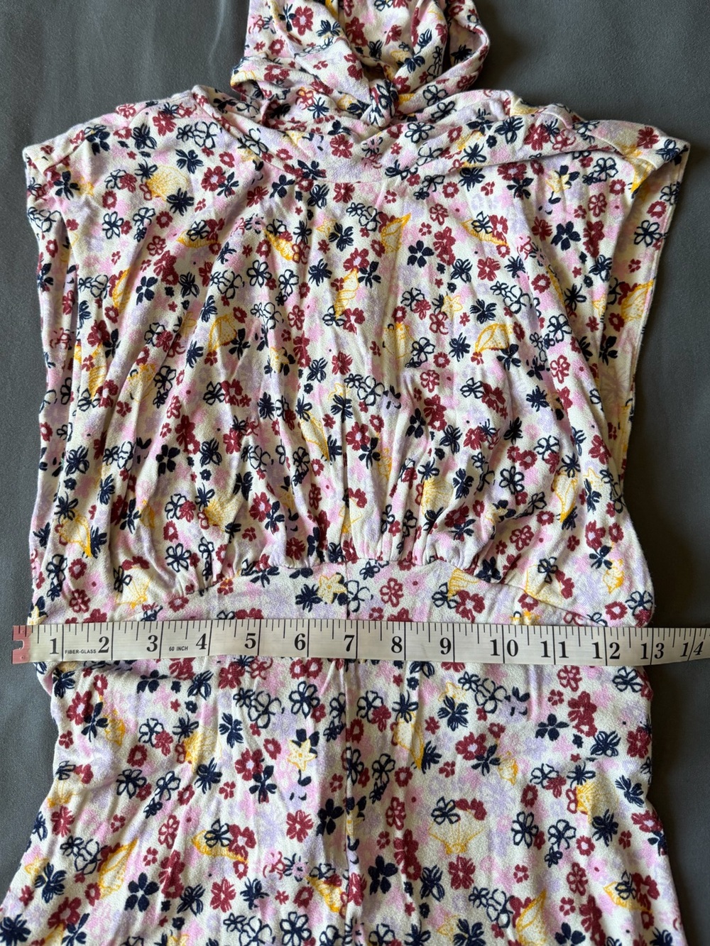 Free People Colorful Flower Vibe Check Jumpsuit size Small EUC - Picture 9 of 10